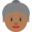 old woman, medium-dark skin tone